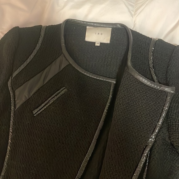 IRO Tailored Fringe-Trim Jacket - Picture 3 of 6